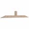 Ekena Millwork Portland Smooth Timber Gable Bracket, Douglas Fir, 96"W x 16"H x 3 1/2"D x 5 1/2"F, 4/12 Pitch GBW096X16X0406POR00SDF - alternate 3